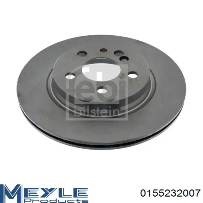 155232007 Meyle диск гальмівний задній