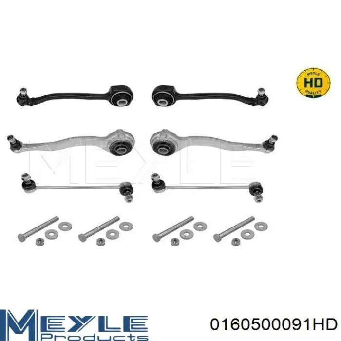 Комплект передніх важелів Meyle 0160500091HD ціна, від 386.90 USD