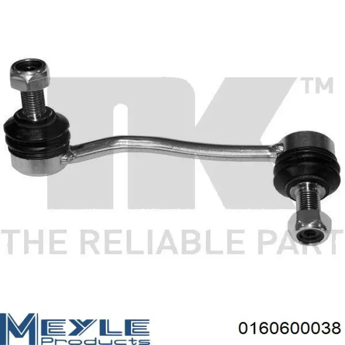 Тяжка стабілізатора, переднього, ліва Meyle 0160600038 ціна, від 14.70 USD