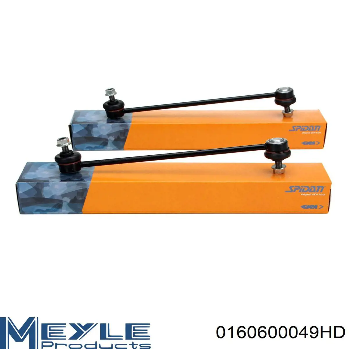 Стійка стабілізатора, переднього, права Meyle 0160600049HD ціна, від 23.57 USD