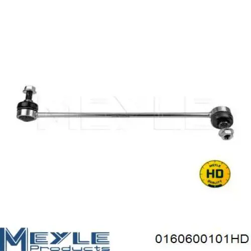 Лінк стабілізатора, переднього, лівий Meyle 0160600101HD ціна, від 31.44 USD