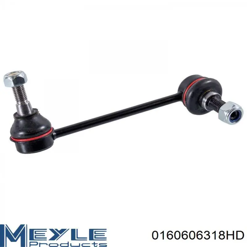 Тяжка стабілізатора, переднього, ліва Meyle 0160606318HD ціна, від 8.01 USD
