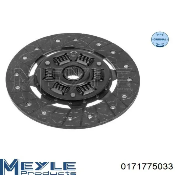 Диск зчеплення 172282602 Meyle