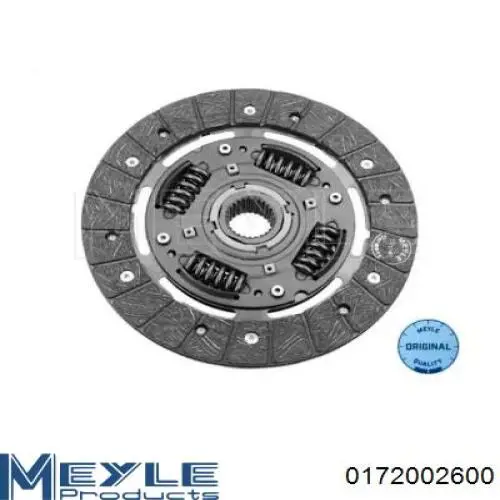 Диск зчеплення 1002551 Autotechteile