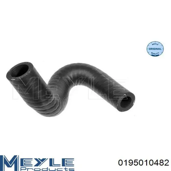 Шланг/патрубок радіатора охолодження, нижній 0195010482 Meyle