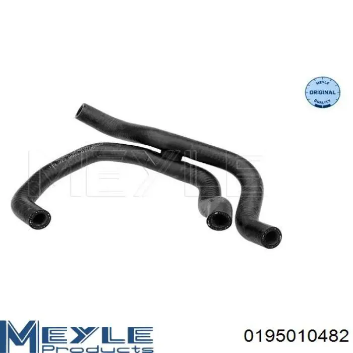 0195010482 Meyle Шланг/патрубок радіатора охолодження, нижній