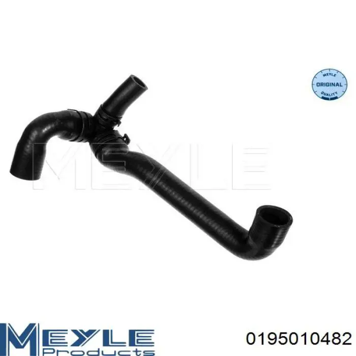 Купити 0195010482 Meyle Шланг/патрубок радіатора охолодження, нижній