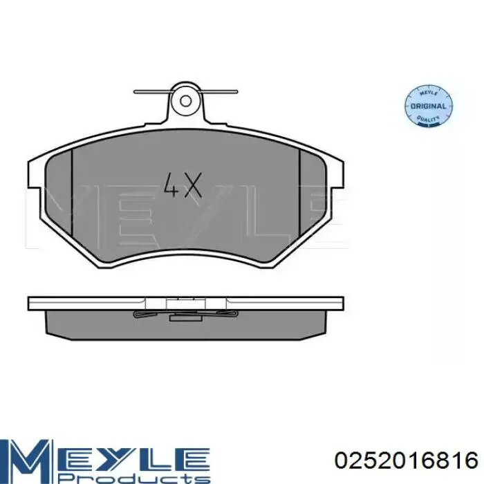 Гальмівні колодки Dafmi D884E ціна, від 12.97 USD