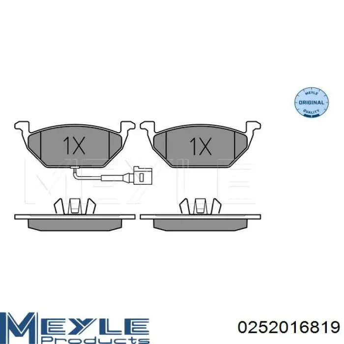 Тормозні колодки Jurid/Bendix BPD1284
