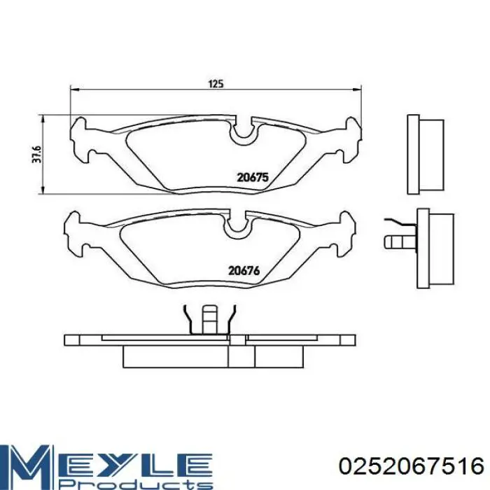 Купити 571300B Jurid/Bendix Задні колодки