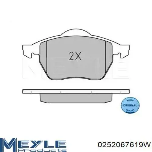 Гальмівні колодки Goodrem RM0111 ціна, від 18.47 USD