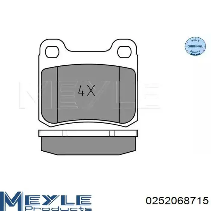 Задні гальмівні колодки Starline BDS190 ціна, від 8.46 USD