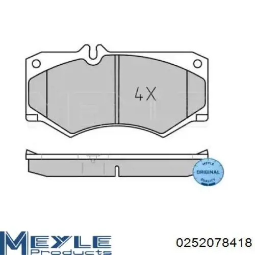 Купити TX1020 Tomex Колодки гальмівні передні, дискові