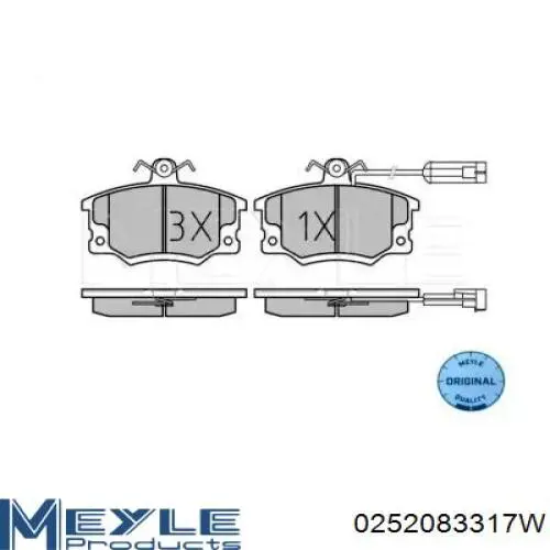 Купити 793470 Peugeot/Citroen Колодки гальмівні передні, дискові
