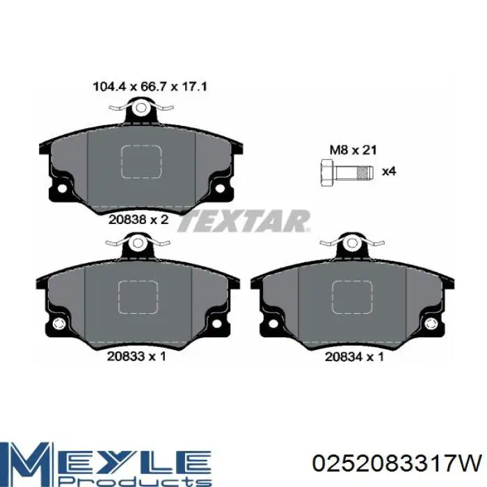 Гальмівні колодки Fiat/Alfa/Lancia 9947482 ціна, від 15.18 USD