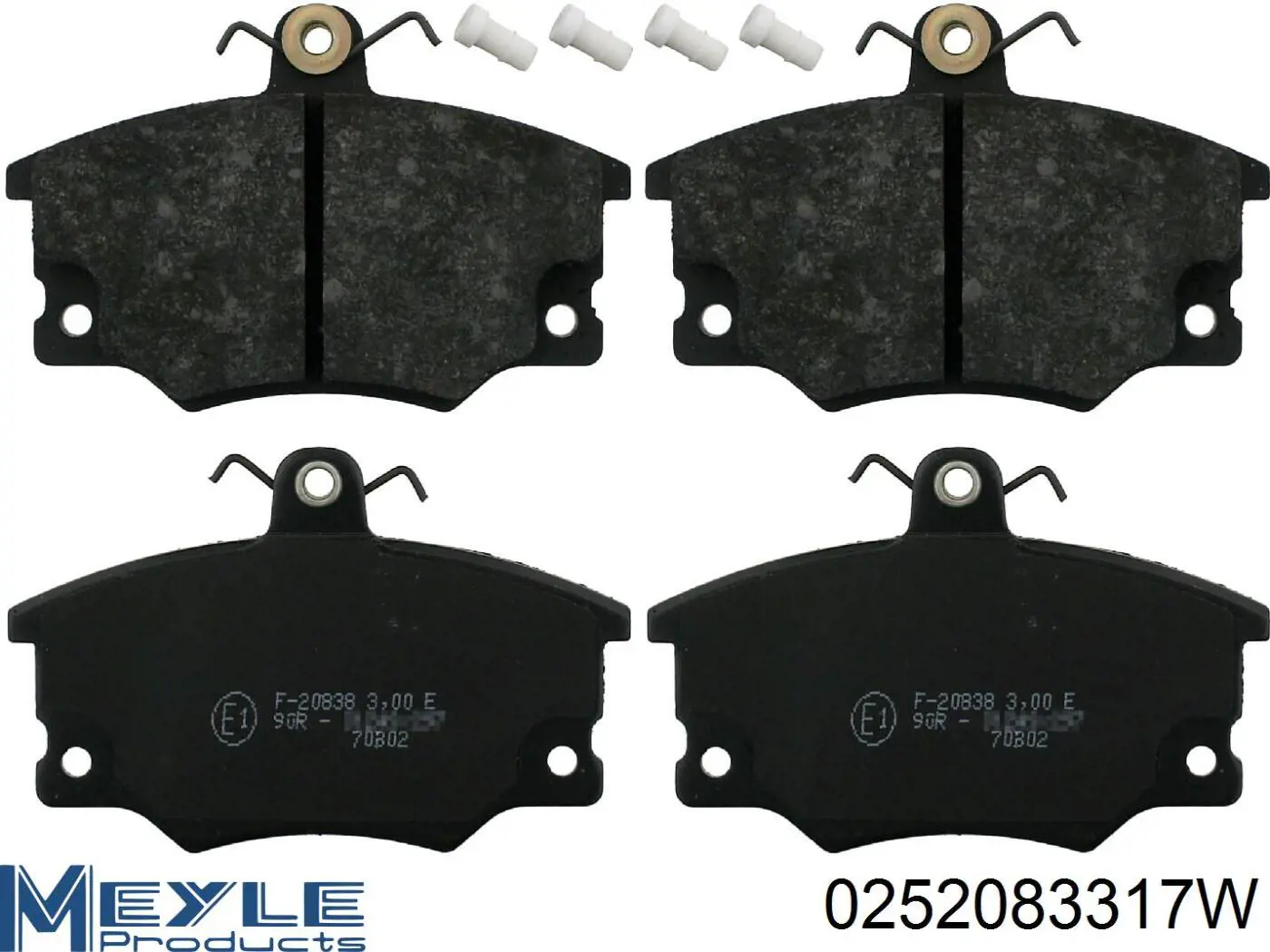 9947482 Fiat/Alfa/Lancia Передні гальмівні колодки