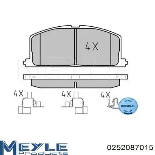 Гальмівні колодки Starline BDS090 ціна, від 14.14 USD