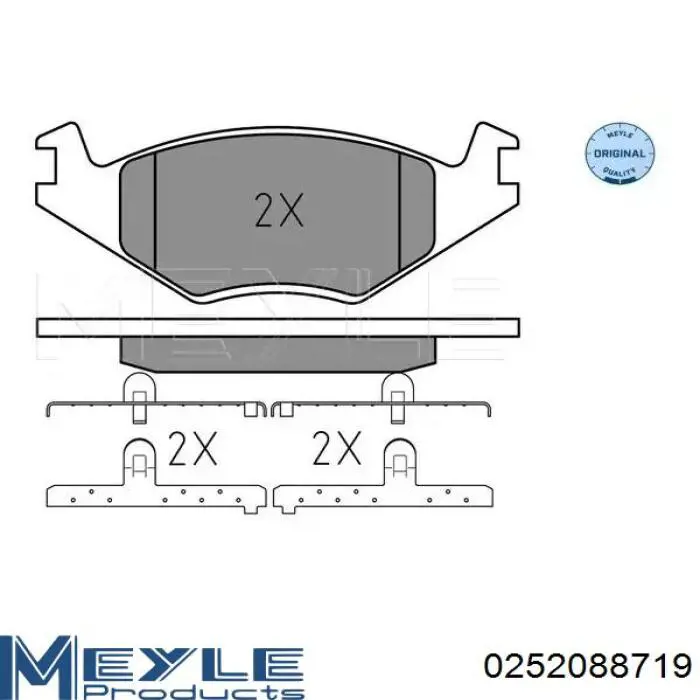 Гальмівні колодки Dafmi D368E ціна, від 9.98 USD