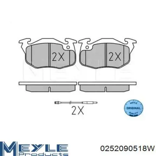 Гальмівні колодки Samko 5SP271 ціна, від 11.29 USD