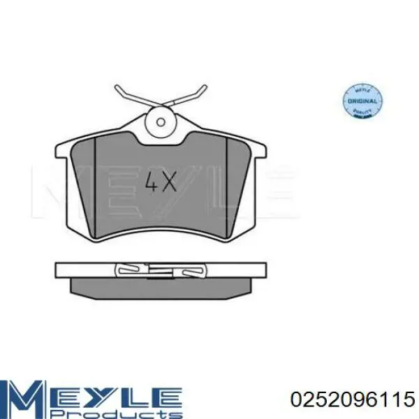 Задні гальмівні колодки Intelli D653E ціна, від 12.32 USD