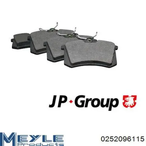 Задні гальмівні колодки GP 10541 ціна, від 13.98 USD