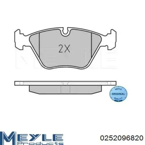 Тормозні колодки Trucktec 0834098