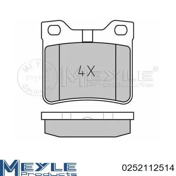 Задні гальмівні колодки Starline BC08920 ціна, від 14.57 USD