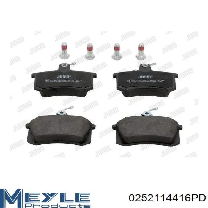 Купити 447698451C VAG Задні колодки