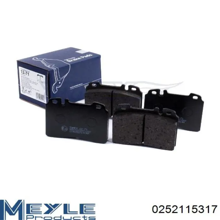 Передні тормозні колодки 302286 VALEO
