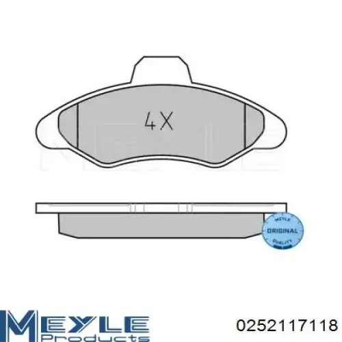 Гальмівні колодки Rider RD3323DB1349 ціна, від 10.74 USD