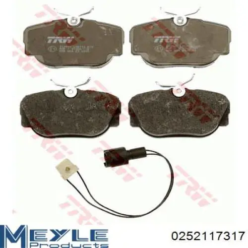 Передні тормозні колодки D342E Intelli