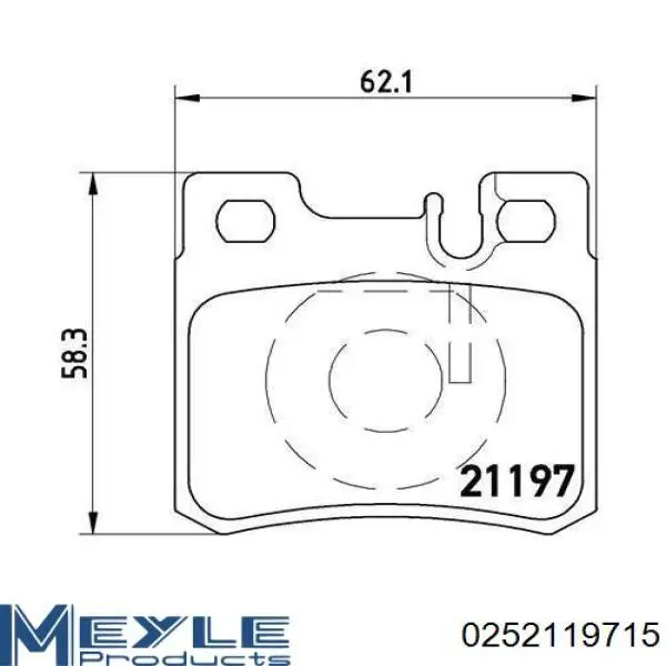Задні гальмівні колодки Raiso RP0987 ціна, від 8.76 USD
