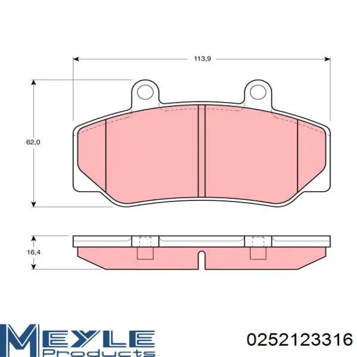 Купити D739E Intelli Колодки гальмівні передні, дискові