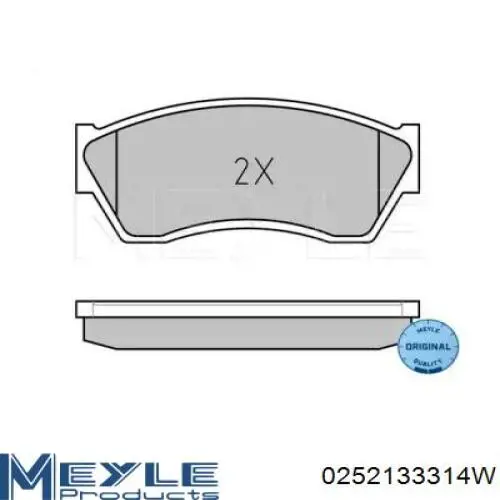 D174E Intelli Передні гальмівні колодки