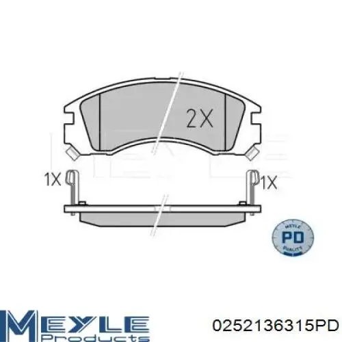 Гальмівні колодки Goodrem RM1246 ціна, від 17.19 USD