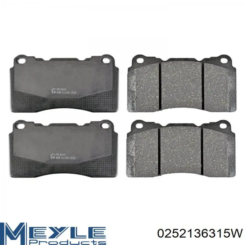 Передні тормозні колодки MB858400 Mitsubishi