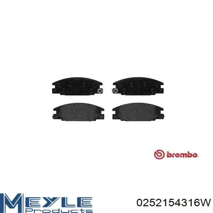 Гальмівні колодки LPR LPR05P544 ціна, від 18.79 USD