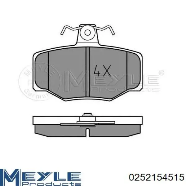 Задні гальмівні колодки Starline BDS163 ціна, від 12.85 USD