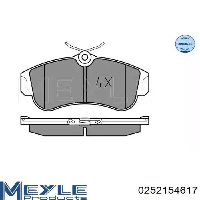 Гальмівні колодки Nissan/Infiniti D1060BM40A ціна, від 15.26 USD