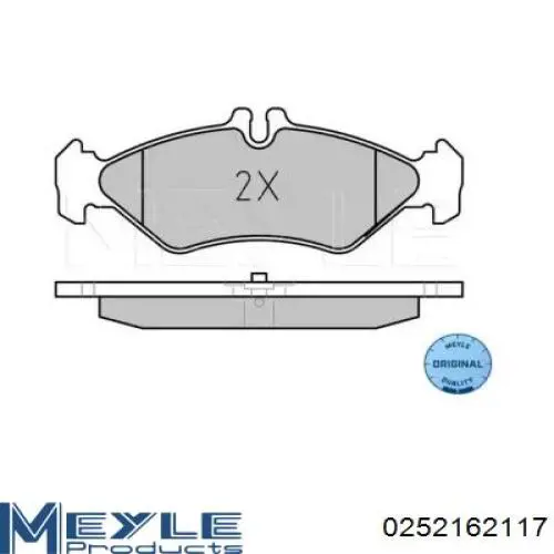 Задні гальмівні колодки Starline BDS191 ціна, від 14.00 USD