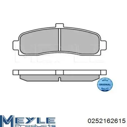 Передні тормозні колодки PKW002 Parts-Mall