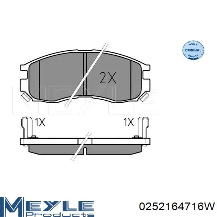 Гальмівні колодки Mintye MP312J ціна, від 18.15 USD