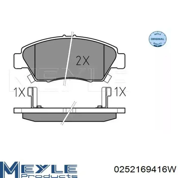Передні тормозні колодки NX948 Friction Master