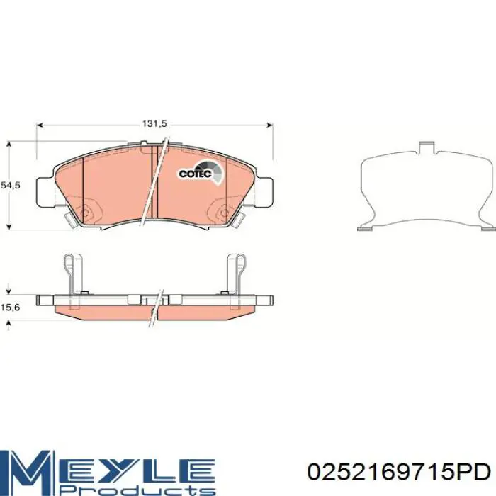 Гальмівні колодки Jurid/Bendix 572324B ціна, від 16.43 USD