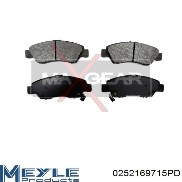 Гальмівні колодки Friction Master MKD1643 ціна, від 15.61 USD