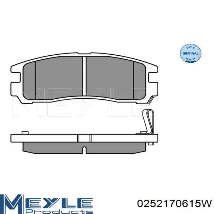 Задні гальмівні колодки Hyundai/Kia 58302M2A10 ціна, від 17.57 USD