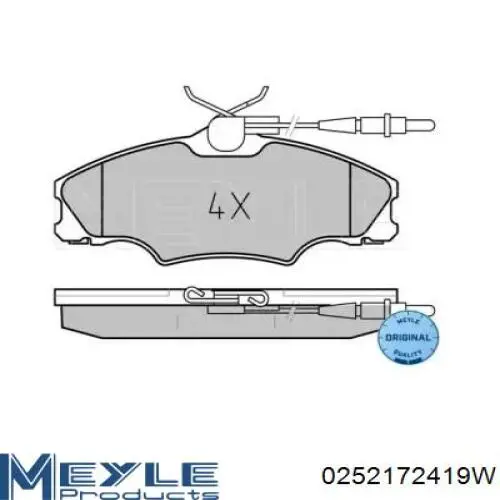 Гальмівні колодки Starline BDS128 ціна, від 20.76 USD