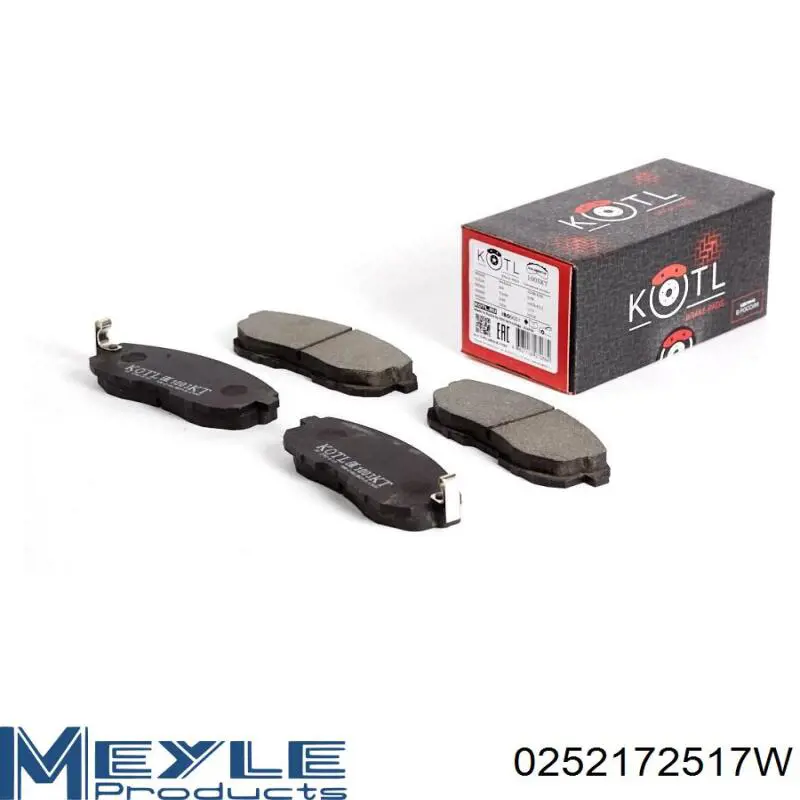 Гальмівні колодки Hyundai/Kia S5810129A50 ціна, від 16.47 USD