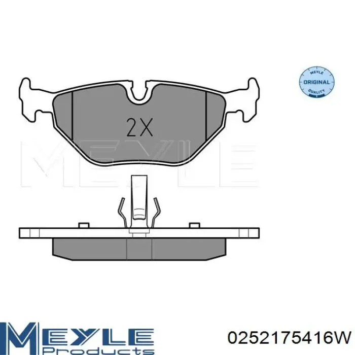 Передні тормозні колодки CBY03323Z Mazda