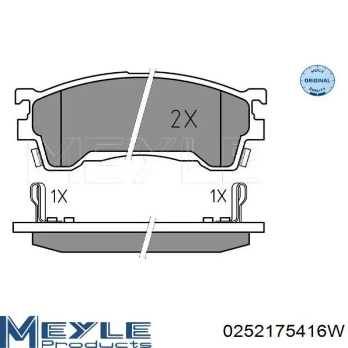 Гальмівні колодки Mazda CBY03323Z ціна, від 20.26 USD